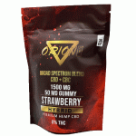 Strawberry - Hybrid (1500MG) Gummies