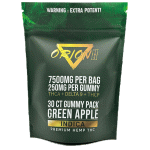 Green Apple - Indica (7500MG) Gummies