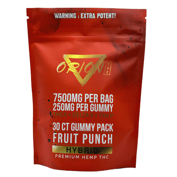 Fruit Punch - Hybrid (7500MG) Gummies